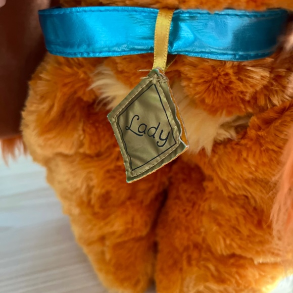 Disney Parks Dream Friends Lady and the Tramp Dog 20" Pillow Pet Plush 2013 - Picture 2 of 6